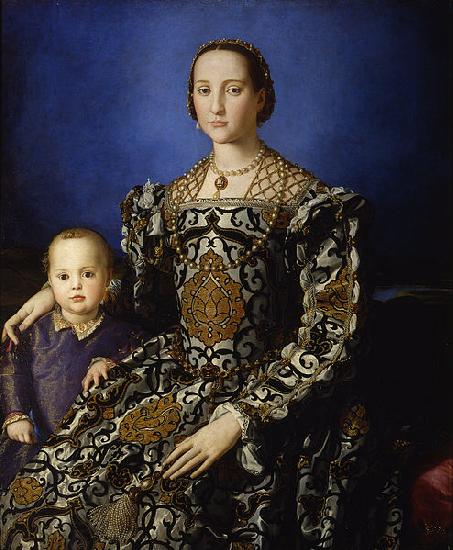 Agnolo Bronzino Eleonora di Toledo col figlio Giovanni China oil painting art